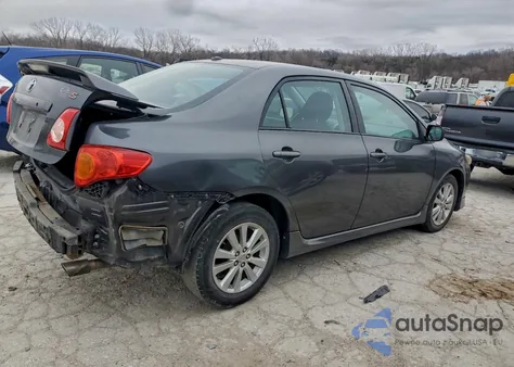 2010 Toyota Corolla Base from USA, damaged, VIN 2T1BU4EE3AC460883